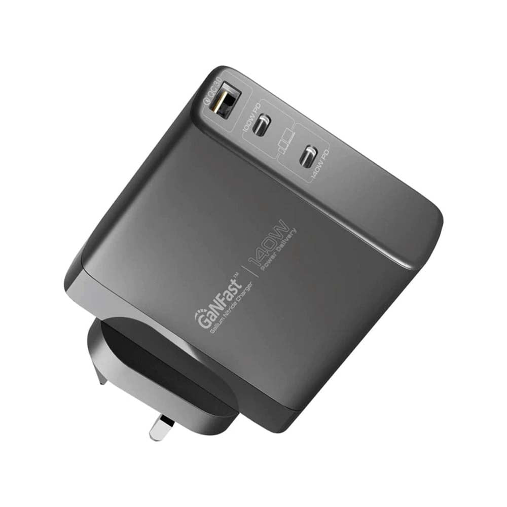 Promate GaNCharge-140W Power Delivery 3.1 GaN Charger Promate GaNCharge-140W Power Delivery 3.1 GaN Charger